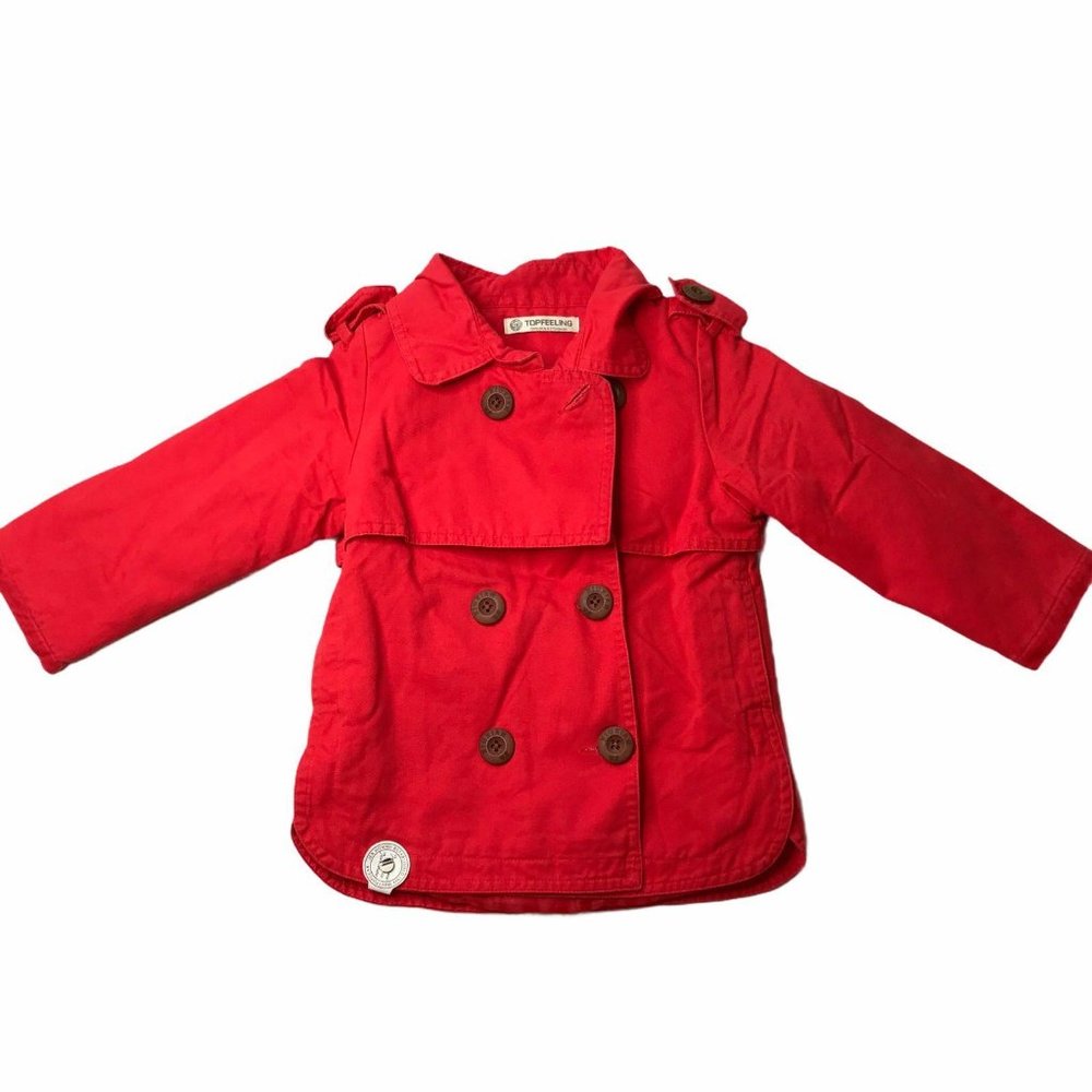 Kid's Youth Girls Coat TOPFEELING Size 4T.  Red